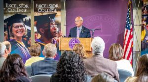 Congressman Tonko addresses Excelsior Staff and Faculty 