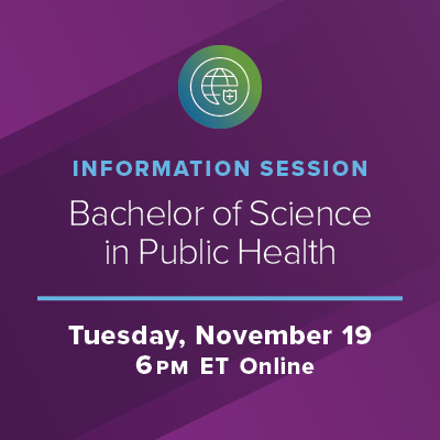 BS in Public Health information session.